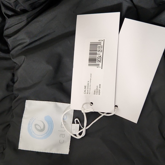 NWT CALME by Johnny Was Poly Puffer Jacket. Size L - Picture 14 of 14